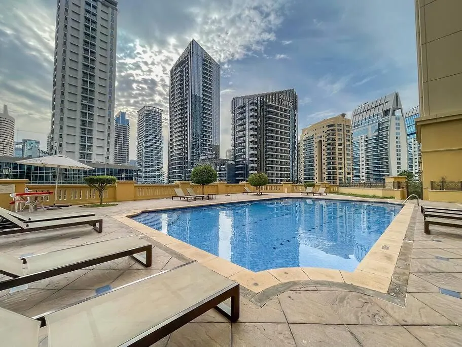 Dominant View Of Dubai Marina Apartment United Arab Emirates